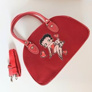 RARE VINTAGE RED BETTY BOOP HANDBAG ❤️